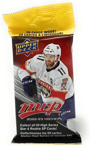 Upper Deck 2022/23 MVP Hockey NHL Fat Pack in Saudi Arabia