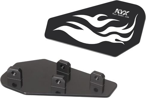 Kyx Racing Carbon Carin Car Car Body Wing Wing Spoiler ترقيات الإكسسوارات لـ 1/10 RC Car Tamiya Hornet-Evo in Kuwait