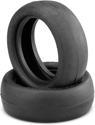 J Concepts Inc. Smoothie 2-2.2 Buggy Front Tyre Silver CMPD 2 JCO401806 RC Tyre in Saudi Arabia