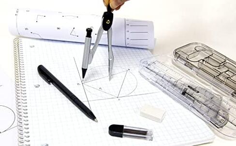 BAZIC 9 Pcs. Math Tool Sets in Saudi Arabia