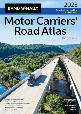 Motor Carriers' Road Atlas 2023 in Saudi Arabia