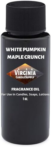 White Pumpkin Maple Crunch Fragrance Oil (1 oz Bottle) for Candle Making, Soap Making, Tart Making, Room Sprays, Lotions, Car Fresheners, Slime, Bath Bombs, Warmers… in Saudi Arabia
