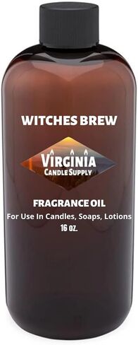 Witches Brew Fragrance Oil (16 oz. Bottle) for Candle Making, Soap Making, Tart Making, Room Sprays, Lotions, Car Fresheners, Slime, Bath Bombs, Warmers in Saudi Arabia