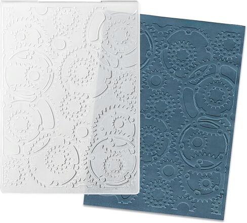 HIENAJ 3D Textured Impressions Background Embossing Folder - Happy Birthday Words Pattern - Plastic Template for Card Making, Scrapbooking, Paper Craft, Album Stamps, and DIY Décor in Saudi Arabia