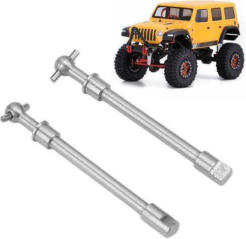 Hardened Steel Front Axle Drive Shaft for SCX24 1/24 RC Crawler Car CNC Processing Reduce Virtual Displacement in Saudi Arabia