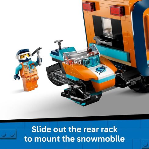 Lego City Arctic Explorer Science Lab Building Tuy - STEM Pray Play مجموعة للأولاد والبنات ، Ages 8+ - Tuy Thank Ageable for Kids w/5 minifigures - فكرة هدية لأعياد الميلاد - 60471 in Saudi Arabia