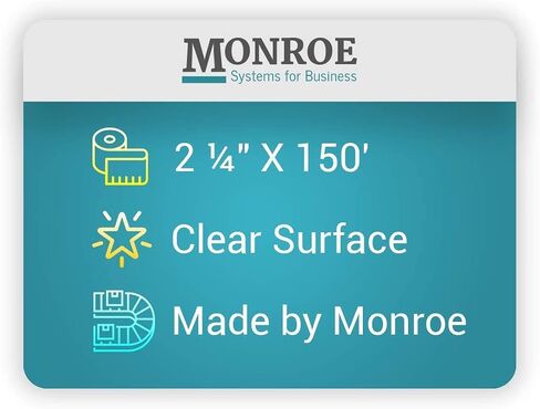 Monroe Genuine Supply Kit (6) M33X RIBBON CHARTRIDGES & (12) لفات قسط 20 رطلاً in Saudi Arabia