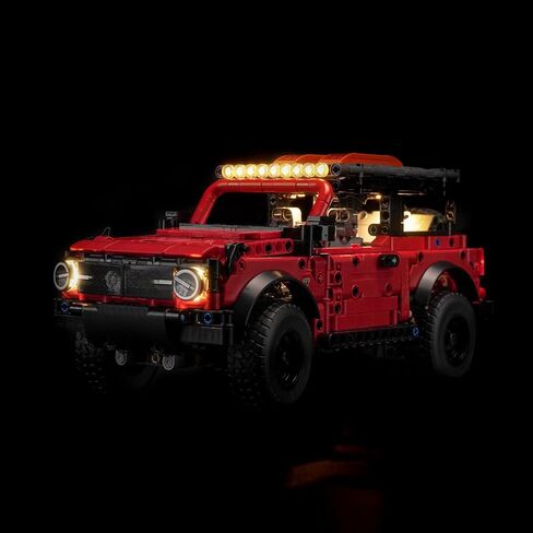 LED Lighting Compatible with Lego 42213 Technic Ford Bronco SUV Car,Light Kit Compatible with Lego Technic 42213,NOT Included The Model in Saudi Arabia