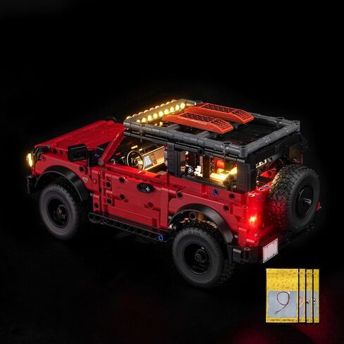 LED Lighting Compatible with Lego 42213 Technic Ford Bronco SUV Car,Light Kit Compatible with Lego Technic 42213,NOT Included The Model in Saudi Arabia