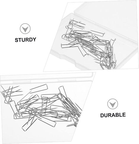 jojofuny 100pcs U-Shaped Patchwork Pins for Sewing and Quilting Cloth Positioning Needles for DIY Crafts and Home Use Sturdy and Easy to Handle in Saudi Arabia