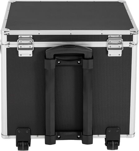 Rolling File Box Document Box with Lock Wheels Multi-Layer Water-Resistant Large Portable Home Filing Cabinet for Hanging Folders 19.2 x 15 x 16inch in Saudi Arabia