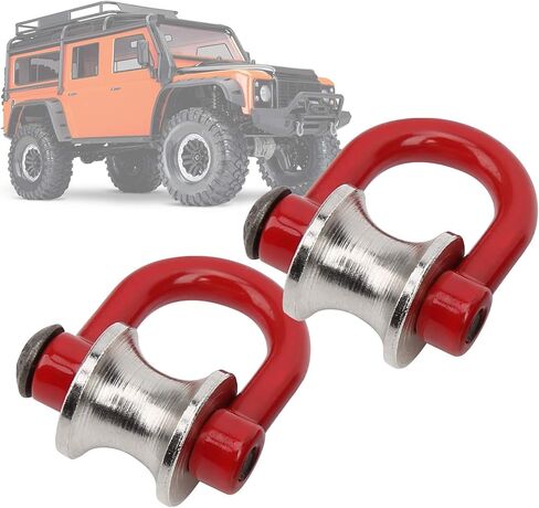 2pcs RC Model Simulated Lifting Pulley Steel Wire Rope Fit for HSP for REDCAT Crawler Car (Type B) in Kuwait