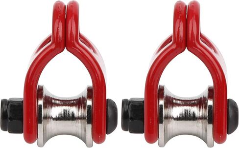 2pcs نموذج RC محاكاة حبل السلك الفولاذ البكرة الملائمة لـ HSP لسيارة زاحف Redcat (النوع B) in Saudi Arabia