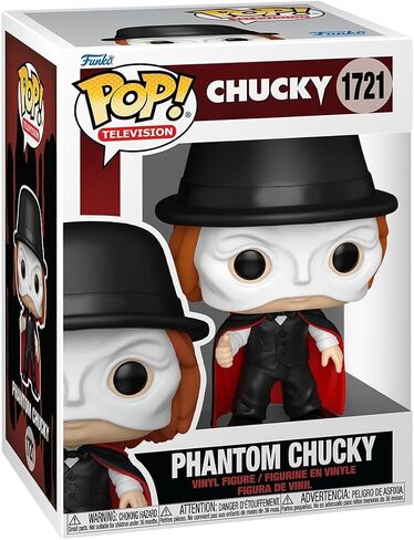Funko Pop! TV: Chucky (TV) - Phantom Chucky - Collectable Vinyl Figure - Gift Idea - Official Merchandise - Toys for Kids & Adults - Horror Fans - Model Figure for Collectors and Display in Saudi Arabia