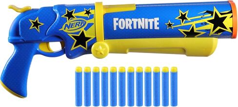 Nerf Fortnite Half Tone Hero Blaster ، رمز المكافأة لإلغاء قفل نصف لهجة بطل في اللعبة ، كسر التحميل المفتوح ، 12 NERF Elite Sarts ، Fortnite Gifts in Kuwait
