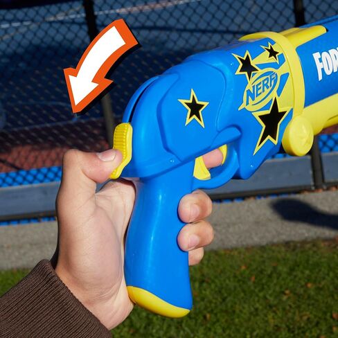 Nerf Fortnite Half Tone Hero Blaster ، رمز المكافأة لإلغاء قفل نصف لهجة بطل في اللعبة ، كسر التحميل المفتوح ، 12 NERF Elite Sarts ، Fortnite Gifts in Kuwait