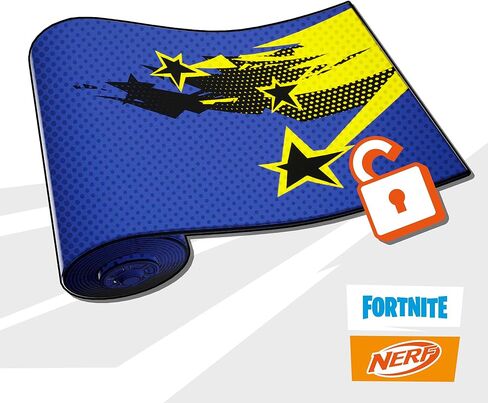 Nerf Fortnite Half Tone Hero Blaster ، رمز المكافأة لإلغاء قفل نصف لهجة بطل في اللعبة ، كسر التحميل المفتوح ، 12 NERF Elite Sarts ، Fortnite Gifts in Kuwait