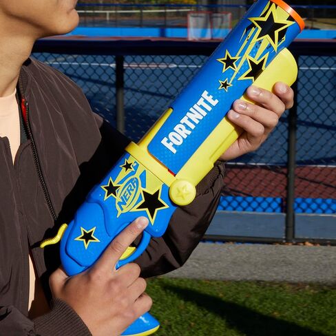 Nerf Fortnite Half Tone Hero Blaster ، رمز المكافأة لإلغاء قفل نصف لهجة بطل في اللعبة ، كسر التحميل المفتوح ، 12 NERF Elite Sarts ، Fortnite Gifts in Kuwait