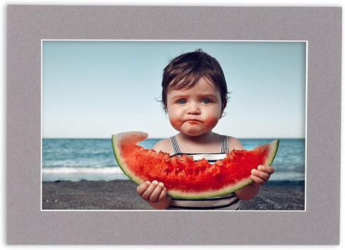 8x10 MAT لـ 11x14 الإطار - Precut Mat Board Free Acid 8x10 Photo Matte مصنوع لتناسب إطار صورة 11x14 ، لوحة متميزة للصور العائلية ، مجموعات العرض ، الفن ، تأطير الصور ، حزمة 1 حصيرة in Saudi Arabia