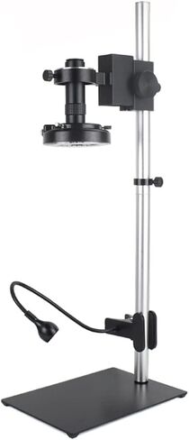 Microscope 38MP 4K 1080P USB Industrial Digital Video Microscope Camera 10-130X Zoom C Mount Lens in Saudi Arabia