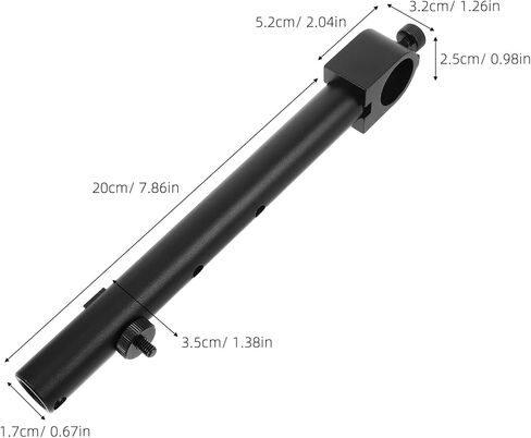 PRETYZOOM Microscope Screen Mount: Laboratory Screen Holder - Metal Support Display Bracket for Digital Microscope Accessories 25mm in Saudi Arabia