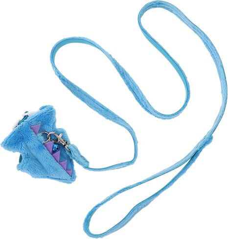 Besportble Dinosaur Pet Leash مريح تسخير اللون العشوائي جرس جرس صغير للحيوانات المشي مقود عملية النمسة العملية للحيوانات الأليفة in Kuwait