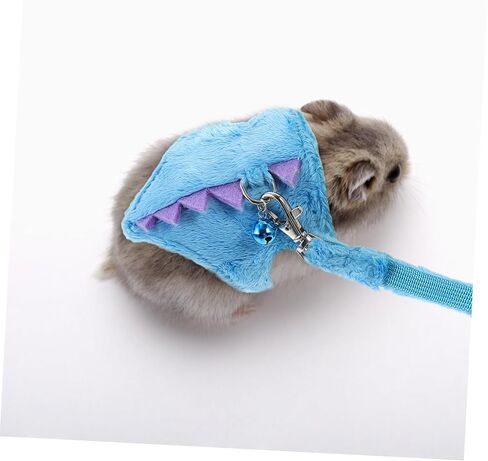 Besportble Dinosaur Pet Leash مريح تسخير اللون العشوائي جرس جرس صغير للحيوانات المشي مقود عملية النمسة العملية للحيوانات الأليفة in Kuwait