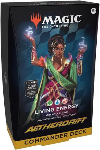 Magic: The Gathering Aetherdrift Commander Deck Living Energy Green/Blue/RED (SD1) in Saudi Arabia