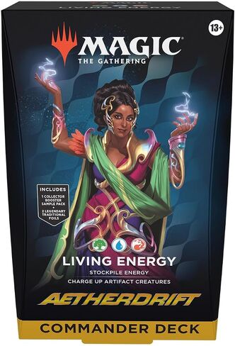Magic: The Gathering Aetherdrift Commander Deck Living Energy Green/Blue/RED (SD1) in Saudi Arabia