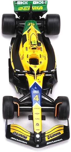 2024 جديد 1/43 F1 MCL38#4 سباق CAR F1 Miniature Diecast Model Collection Collection Model in Saudi Arabia