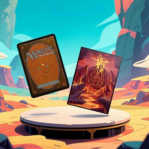 أكمام بطاقة MTG - مستنقع - سلسلة لوتس - فوليترا واضحة الواجهة والتشطيب غير اللامع ، 100 أكمام TCG القياسية الحجم ، غلاف فن غير لامع للسحر The Gathering in Kuwait