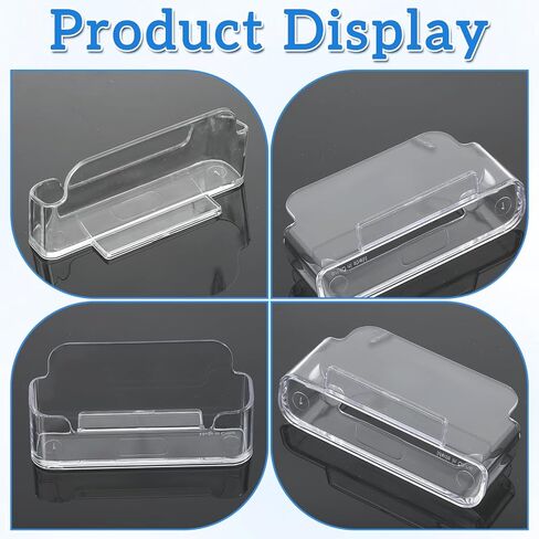 Giantree 50 Pack Business Card Holder, Acrylic Business Card Holder for Desk, Clear Plastic Desk Businesss Cards Display, Fits 30-50 Businesss Cards in Saudi Arabia