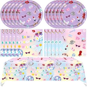 41Pcs Cheetah Print Party Decorations Leopard Animal Theme Tableware Include Dinner Dessert Plates,Napkin,Tablecloth丨Baby Shower Safari Animal Leopard Themed Birthday Party Decor Supplies | Serves 20 in Saudi Arabia