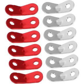20pcs Aluminum Tent Accessories Lightweight Guyline Cord Adjusters Wind Rope Buckles for Effortless Tent Setup Portable Camping Hiking Backpacking in Saudi Arabia