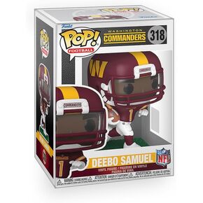 Pop Football: Commanders - Deebo Samuel Vinyl Figure Bundled with Box Protector Compatible for Funko in Kuwait