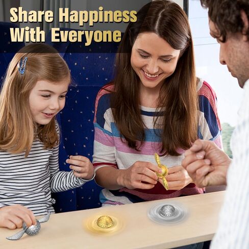 لعبة Golden Sphere تململ لعبة Spinner للأطفال البالغين ، لعبة Cool Ball Magic Erb Finger Hand Fingertip Toy Toy Goalty Goft Metal Desk Toy For School Home Easter Form in Saudi Arabia