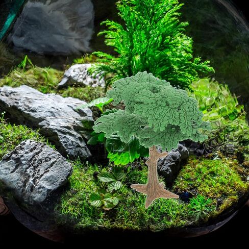 Mini Pine Tree Model, 3pcs Mini Model Trees Fake Diorama Train Railways Landscape Scenery Simulated Cypress for DIY Scenery Craft Landscape, Sand Table, Dollhouse Decor in Saudi Arabia