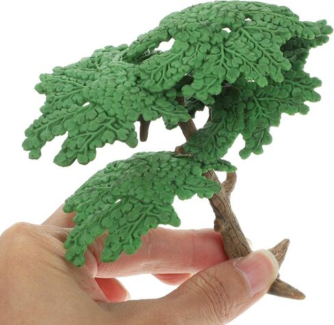 Mini Pine Tree Model, 3pcs Mini Model Trees Fake Diorama Train Railways Landscape Scenery Simulated Cypress for DIY Scenery Craft Landscape, Sand Table, Dollhouse Decor in Saudi Arabia