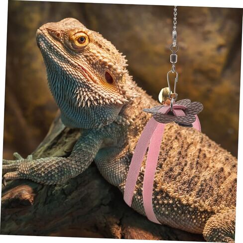 Bestonzon Tortoise Harness Leash سلحفاة قابلة للتعديل المشي مقود الحيوانات الأليفة مقاومة للماء حبل لاستخدام في الهواء الطلق للسلحفاة والسلاحف المشي عشوائيا اللون in Kuwait