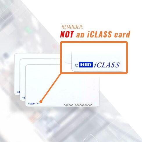 Custom Programmed HID Prox Cards 26 bit H10301 Format HID 1386 ISOProx II (25) in Saudi Arabia