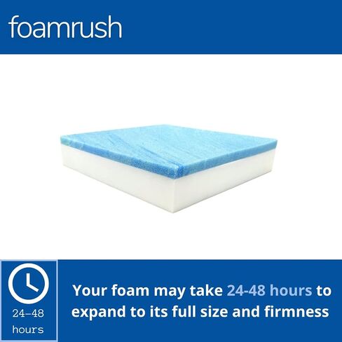 Foamrush 2 "× 16" × 16 "هلام تنجيد الرغوة المربى وسادة وسادة مربعة (وسادة الكرسي ، كراسي تناول الطعام مربعة ، الأريكة ، الأريكة ، استبدال وسادة مقعد الكرسي المتحرك ، حشوة مطاطية الرغوة) in Saudi Arabia