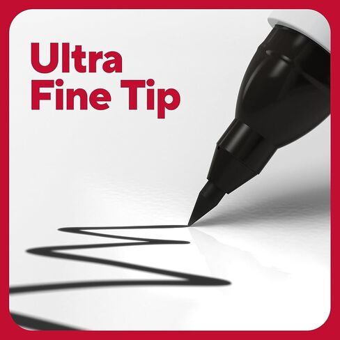 TRU RED Staples TR57423 Pen Dry Erase Marker, Ultra Fine Tip, Black in Saudi Arabia