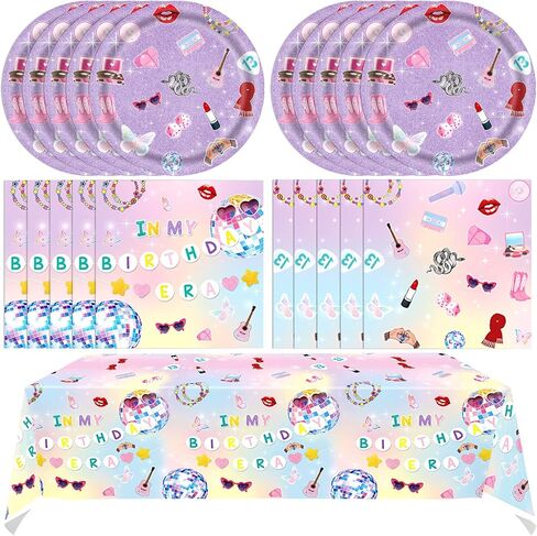 41Pcs Cheetah Print Party Decorations Leopard Animal Theme Tableware Include Dinner Dessert Plates,Napkin,Tablecloth丨Baby Shower Safari Animal Leopard Themed Birthday Party Decor Supplies | Serves 20 in Saudi Arabia