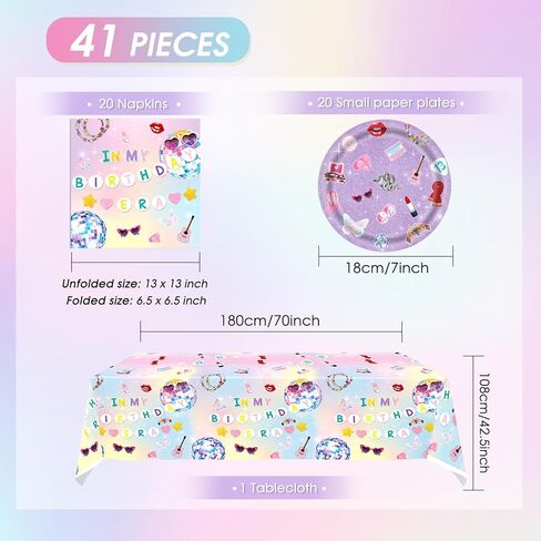 41Pcs Cheetah Print Party Decorations Leopard Animal Theme Tableware Include Dinner Dessert Plates,Napkin,Tablecloth丨Baby Shower Safari Animal Leopard Themed Birthday Party Decor Supplies | Serves 20 in Saudi Arabia