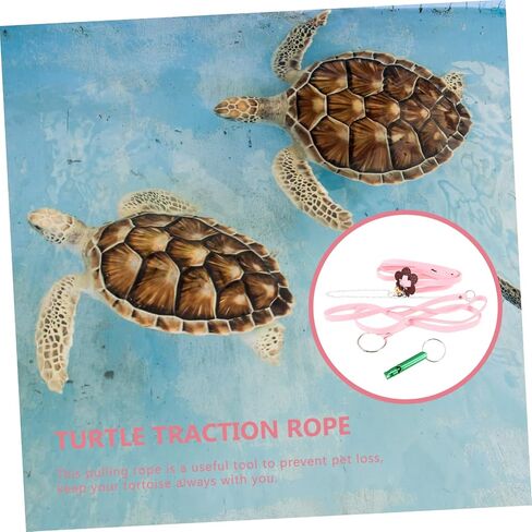 Upkoch Tortoise Pet Harness Vest Leash Turtle Turtle Walking Leash للاستخدام في الهواء الطلق مستلزمات الحيوانات الأليفة القوية للسلحفاة الصغيرة والزواحف العشوائية in Kuwait
