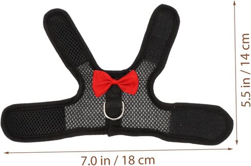 VICASKY Rabbit Harness Leash Set Adjustable Outdoor Bunny Leash and Vest for Small Pets Suitable for Rabbits and Guinea Pigs Comfortable and Breathable Design in Saudi Arabia