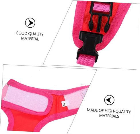 Merryhappy Pet Rooster Harness and Hen Leash مجموعة قابلة للتعديل حبل جذب الدجاج للتنفس للاستخدام في الهواء الطلق in Kuwait