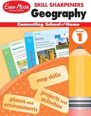 Book Skill SHARPENERS Geography GR 1 in Saudi Arabia