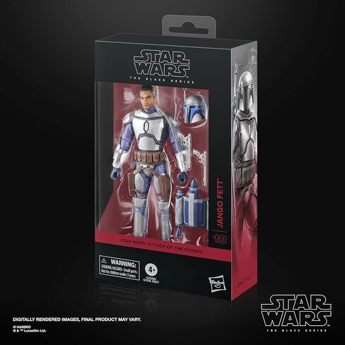 STAR WARS The Black Series Jango Fett, Attack of The Clones Premium Collectible 6 Inch Action Figure in Saudi Arabia