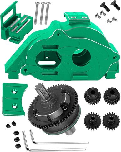 RC Center Gearbox Case & 57t Center التفاضلي مع ترقيات Pinions جزء 1/10 Kraton 4x4 4S BLX Outcast 4x4 4S BLX 1/8 MOJAVE 4X4 4S BLX in Kuwait